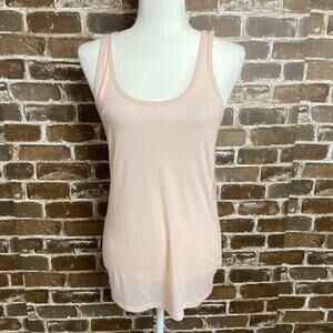 So Perfect Pink Tank XL Scoop Neck Cotton Lightweight